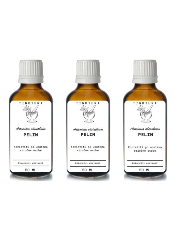 Tinktura od pelina /Artemisia absinthium/ 50 ml - 3 komada