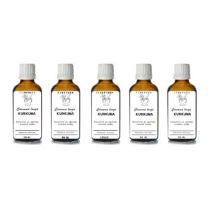 Tinktura od kurkume (turmerica) /Curcuma longa/ 50 ml - 5 komada