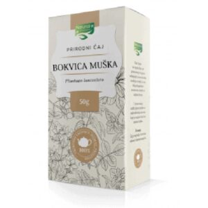 Čaj od lista muške bokvice / Plantago lanceolata / 50gr