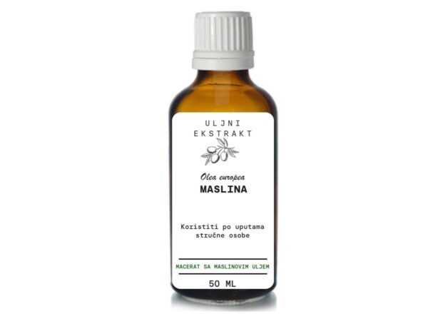 Tinktura od lista masline /Olea europea/ 50 ml - 5 komada