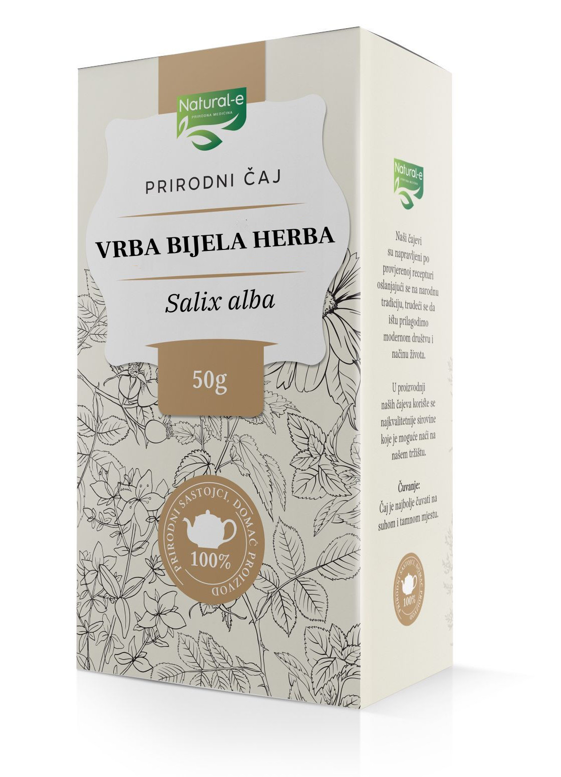 Čaj od kore bijele vrbe (Salix alba) 50 g