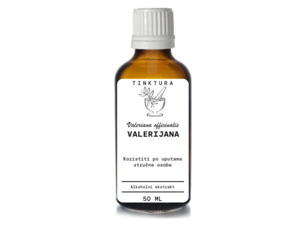 Tinktura od valerijane /Valeriana officinalis/ 50 ml - 1 komad