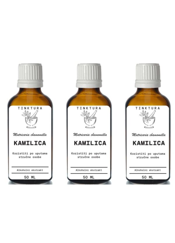 Tinktura od kamilice /Matricaria chamomilla/ 50 ml - 3 komada