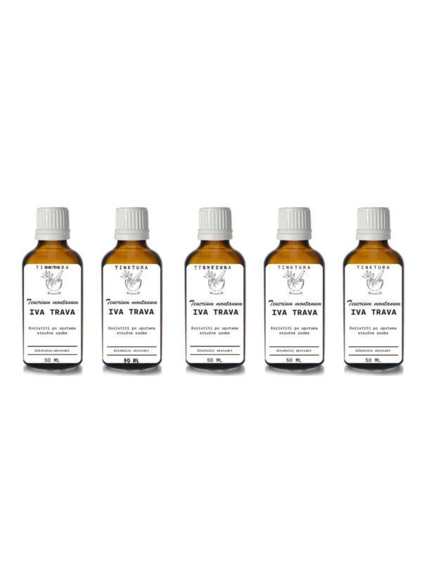 Tinktura od ive trave /Teucrium montanum/ 50 ml - 5 komada