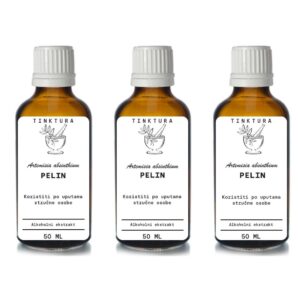 Tinktura od pelina /Artemisia absinthium/ 50 ml - 3 komada
