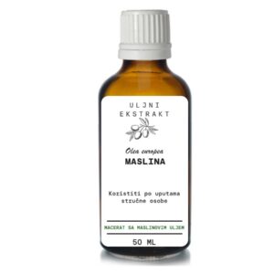 Tinktura od lista masline /Olea europea/ 50 ml - 5 komada