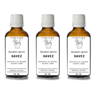 Tinktura od gaveza /Symphytum officinale/ 50 ml - 3 komada